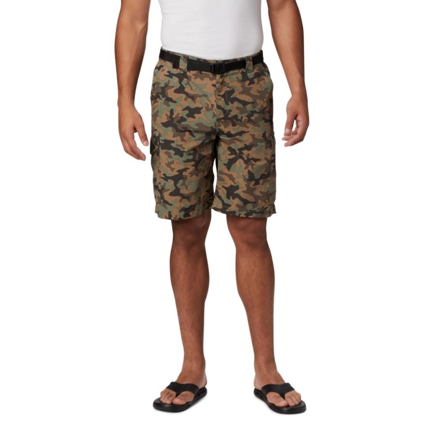 Men's Silver Ridge Printed Cargo Shorts Cypress Camo Columbia