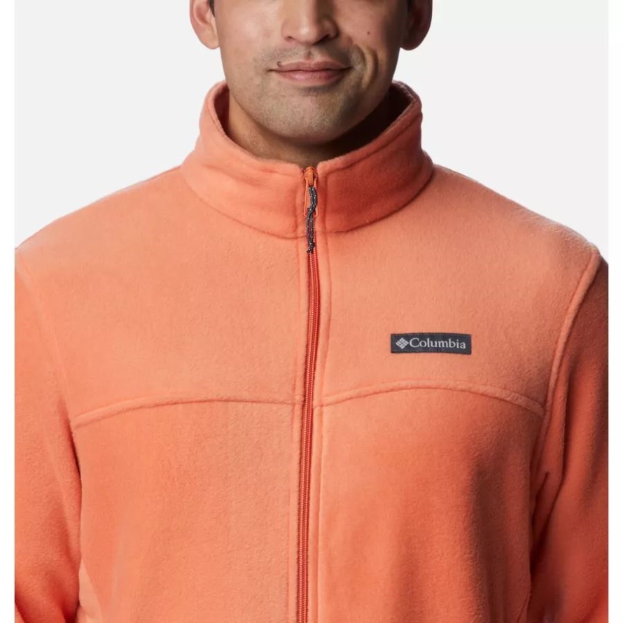 Men's Steens Mountain 2.0 Full Zip Fleece Jacket Desert Orange Columbia
