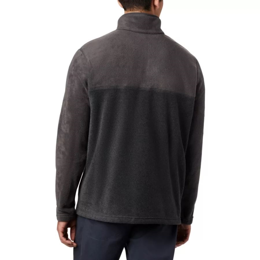 Men's Steens Mountain Half Snap Fleece Columbia Charcoal Heather/Shark