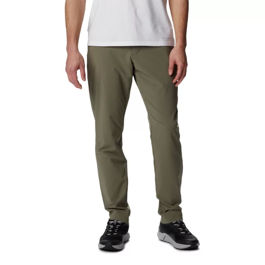 Men's' Tech Trail II Hiking Trousers Stone Green Columbia