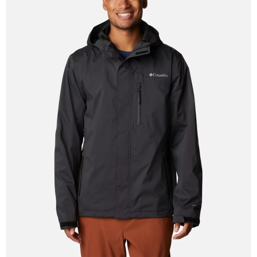 Men's Ten Trails Waterproof Shell Jacket Columbia Black