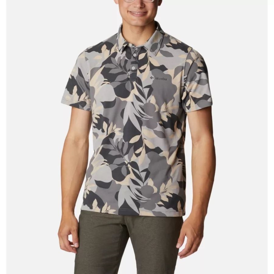 Men's Thistletown Hills Polo City Grey Floriated Columbia