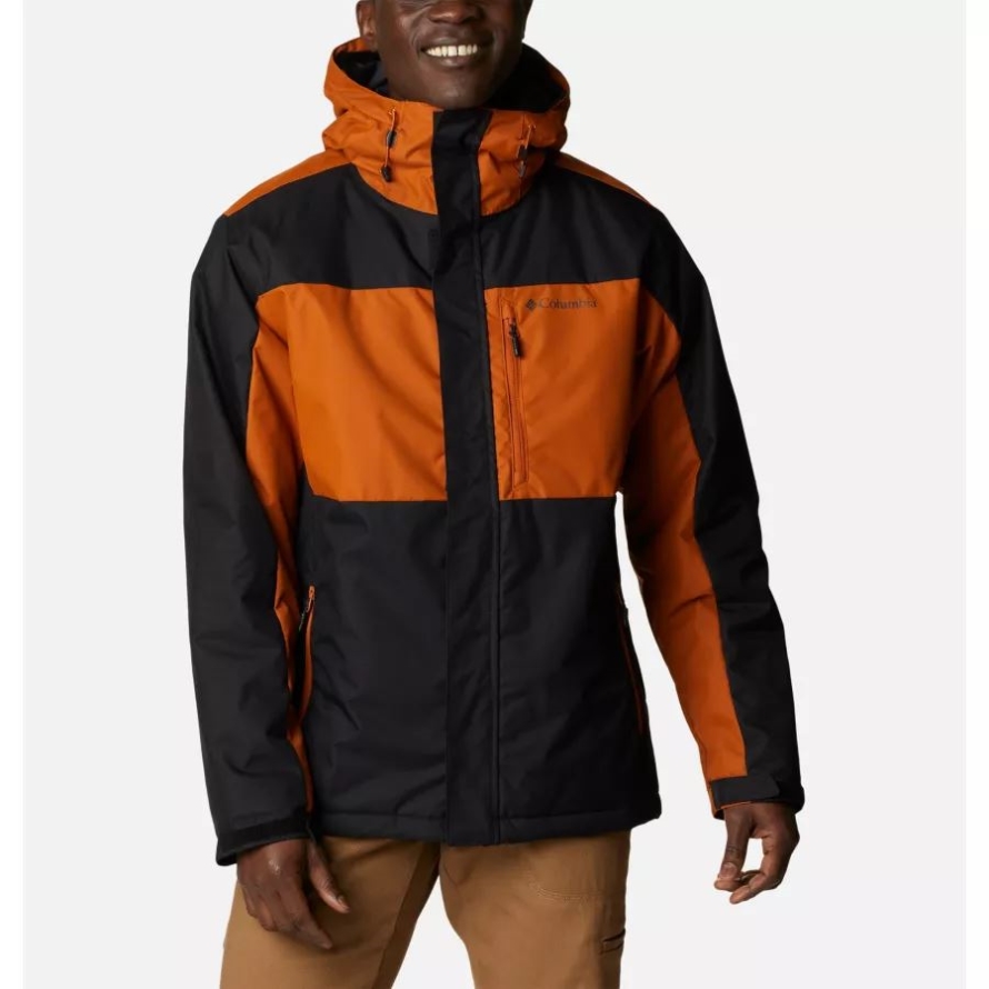 Men's Tipton Peak II Insulated Jacket Black/Warm Copper Columbia