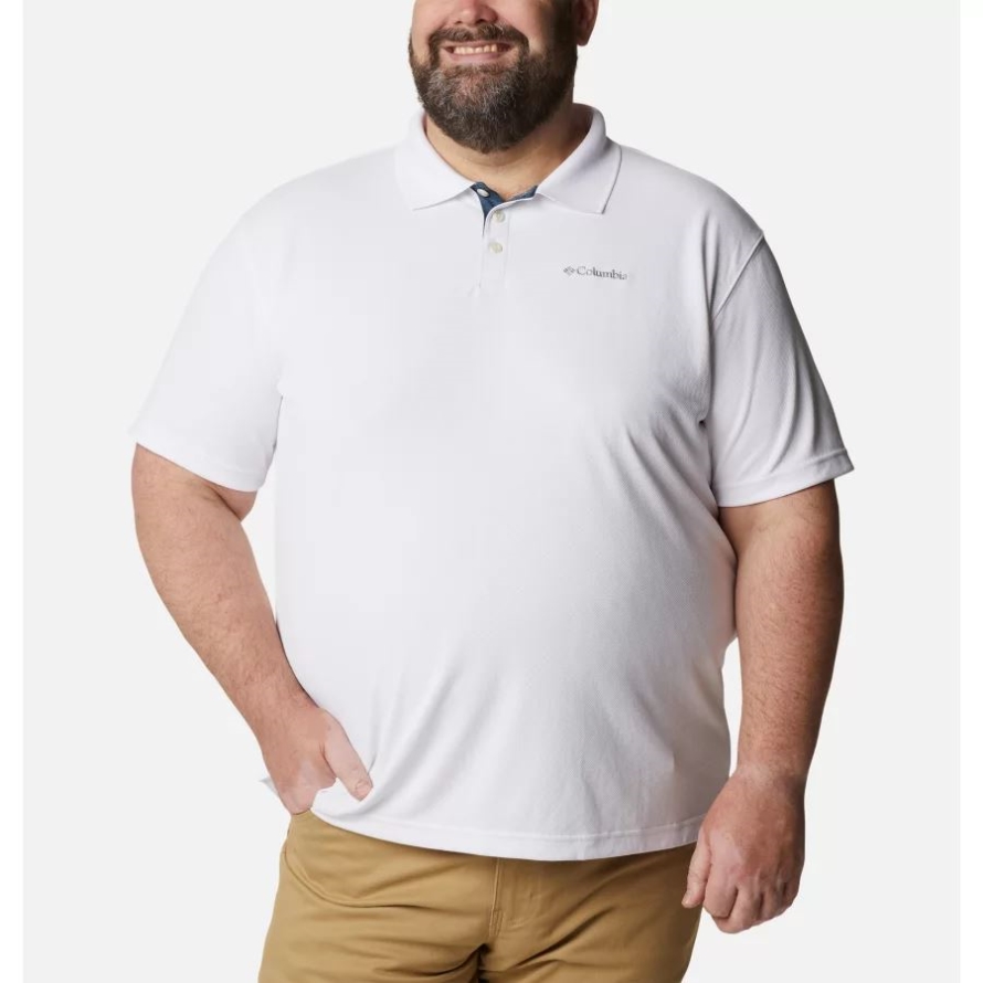 Men's Utilizer Polo Shirt Big White Columbia