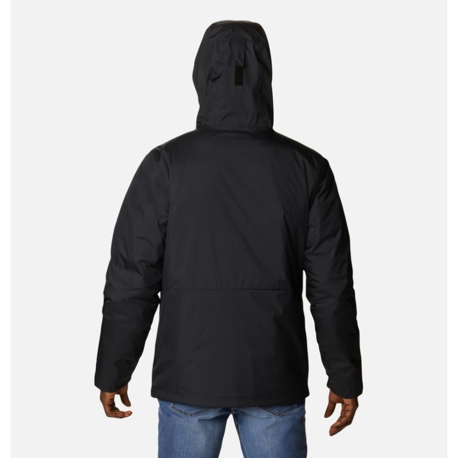 Men's Wallowa Park Interchange Jacket Columbia Black