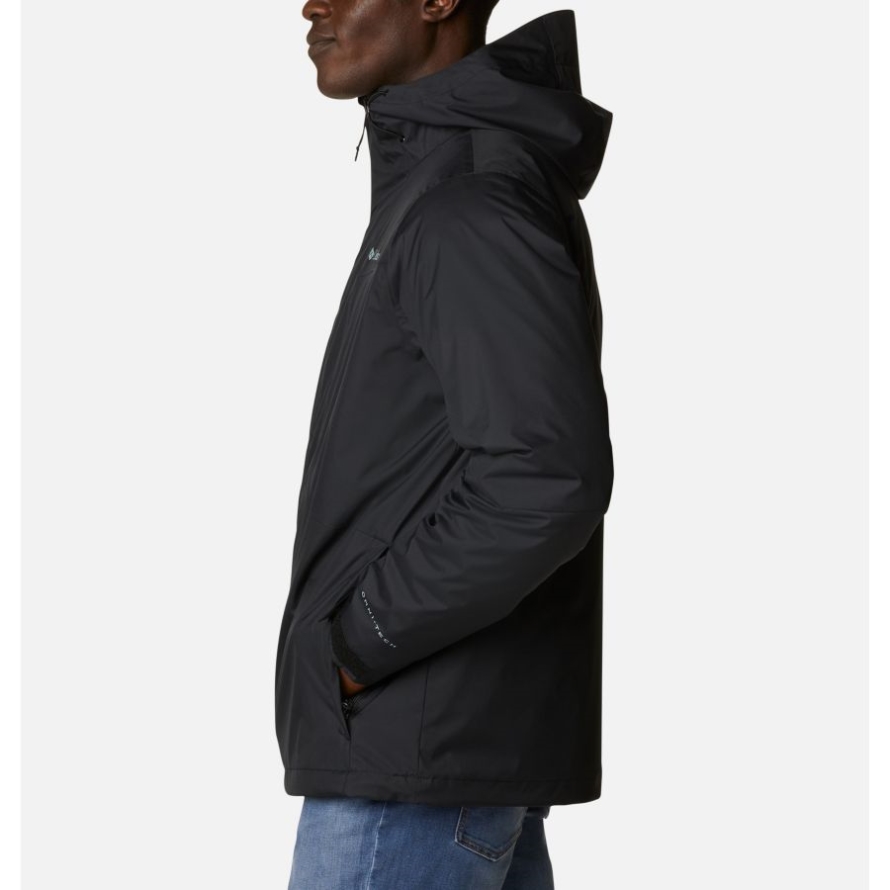 Men's Wallowa Park Interchange Jacket Columbia Black