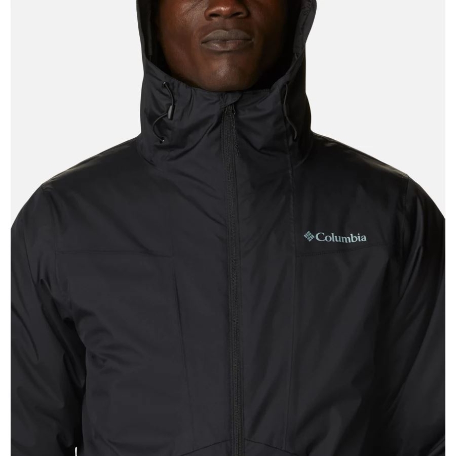 Men's Wallowa Park Interchange Jacket Columbia Black