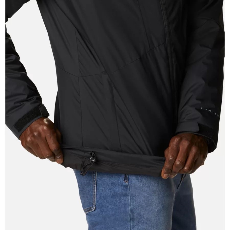 Men's Wallowa Park Interchange Jacket Columbia Black