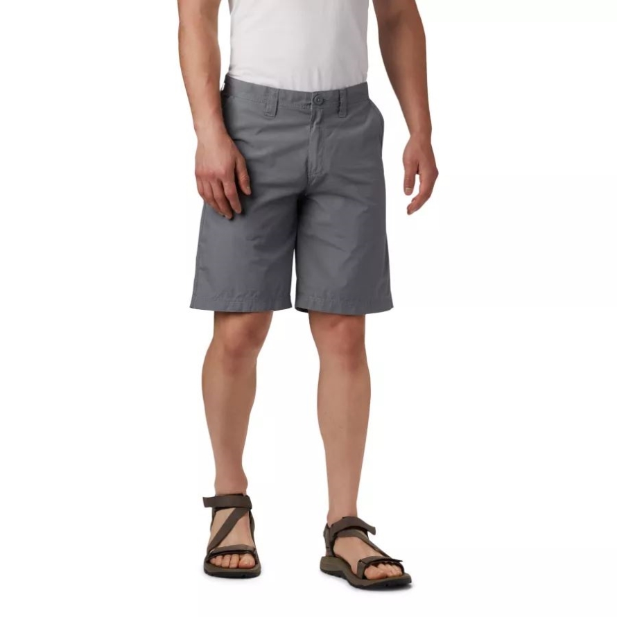 Men's Washed Out Shorts Columbia Grey Ash