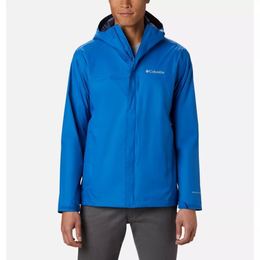 Men's Watertight II Rain Jacket Big Columbia Bright Indigo