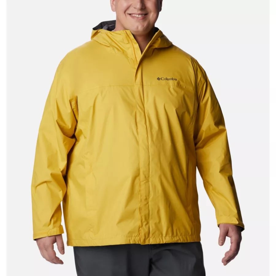 Men's Watertight II Rain Jacket Big Columbia Golden Nugget