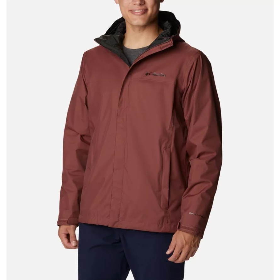Men's Watertight II Rain Jacket Columbia Light Raisin