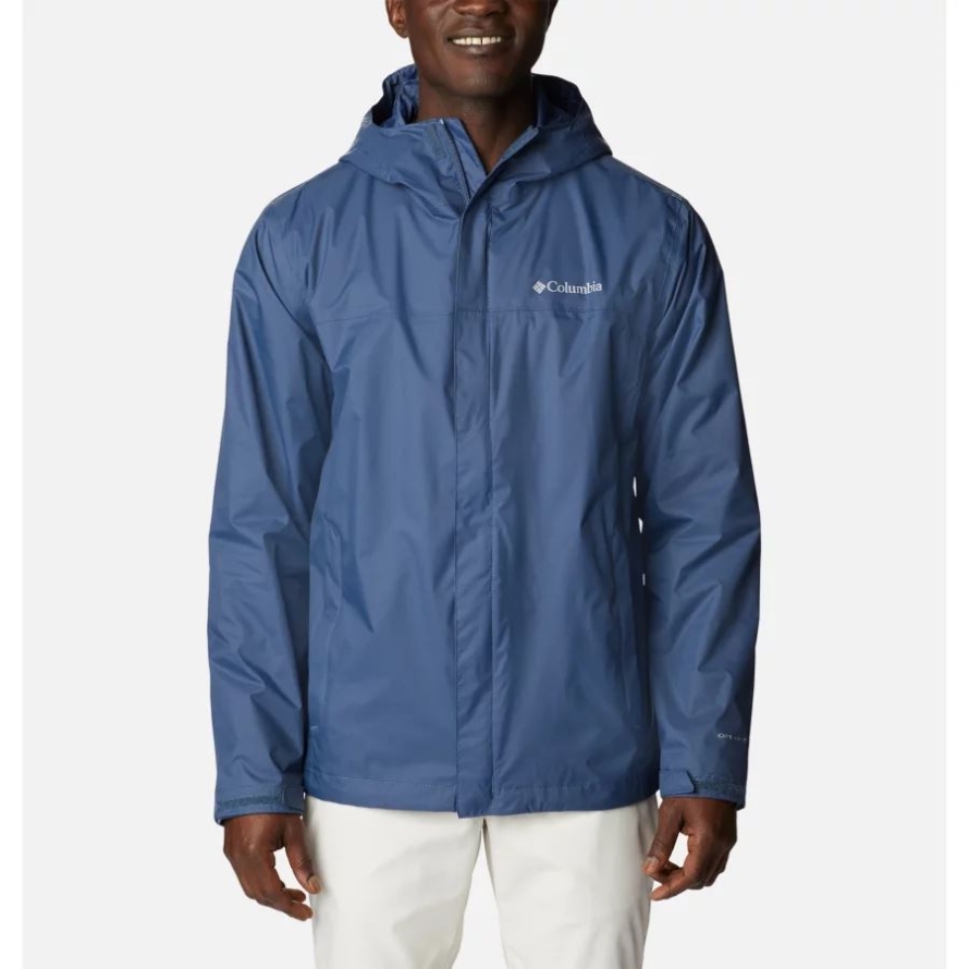 Men's Watertight II Rain Jacket Tall Columbia Dark Mountain