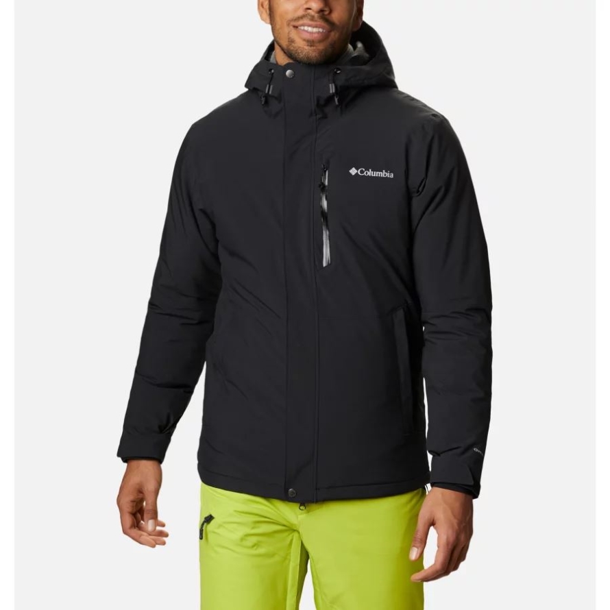 Men's Winter District Ski Jacket Black Columbia