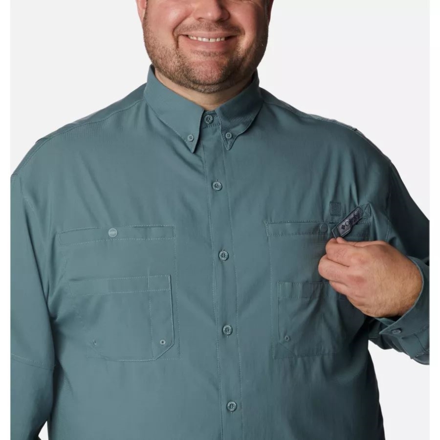 Metal Columbia Men's PFG Tamiami II Long Sleeve Shirt Big