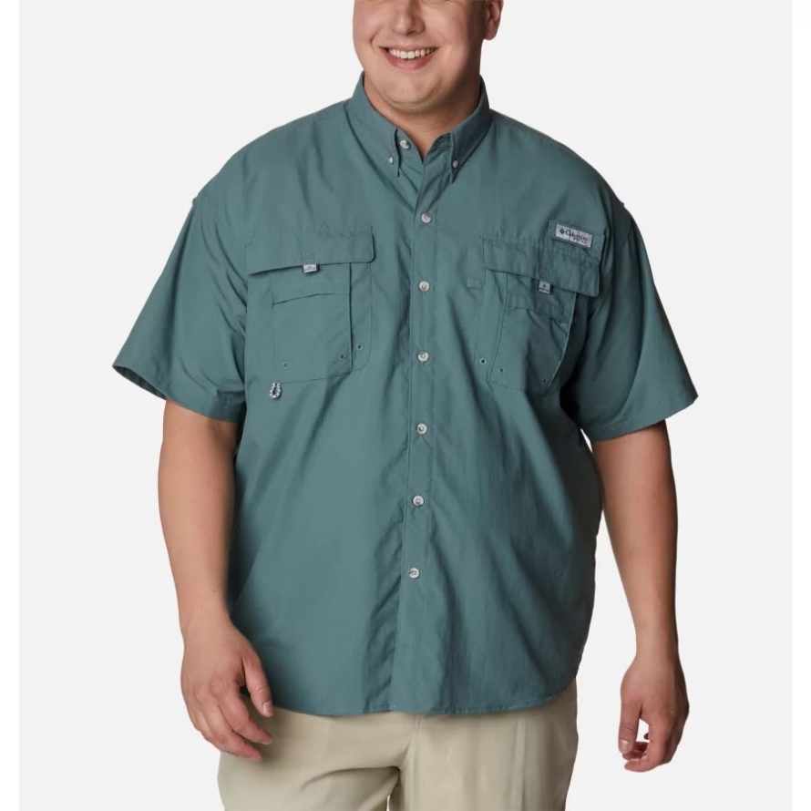 Metal Men's PFG Bahama II Short Sleeve Shirt Big Columbia