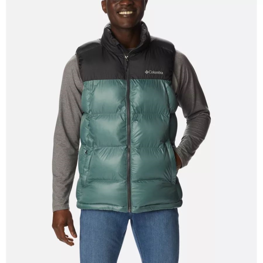 Metal Shiny/Shark Columbia Men's Pike Lake Vest