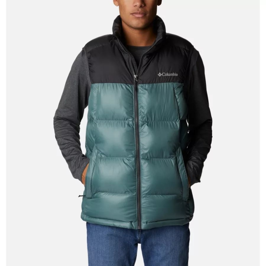 Metal Shiny/Shark Men's Pike Lake Vest Columbia