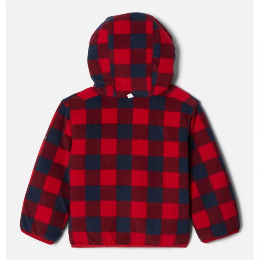 Mountain Red/Mountain Red Check Toddler Double Trouble Reversible Jacket Columbia
