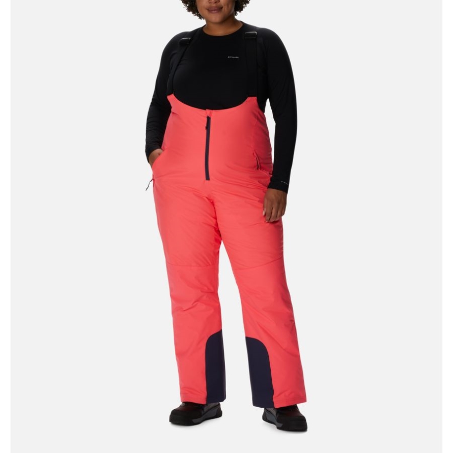 Neon Sunrise Columbia Women's Iceventure Bib Plus Size