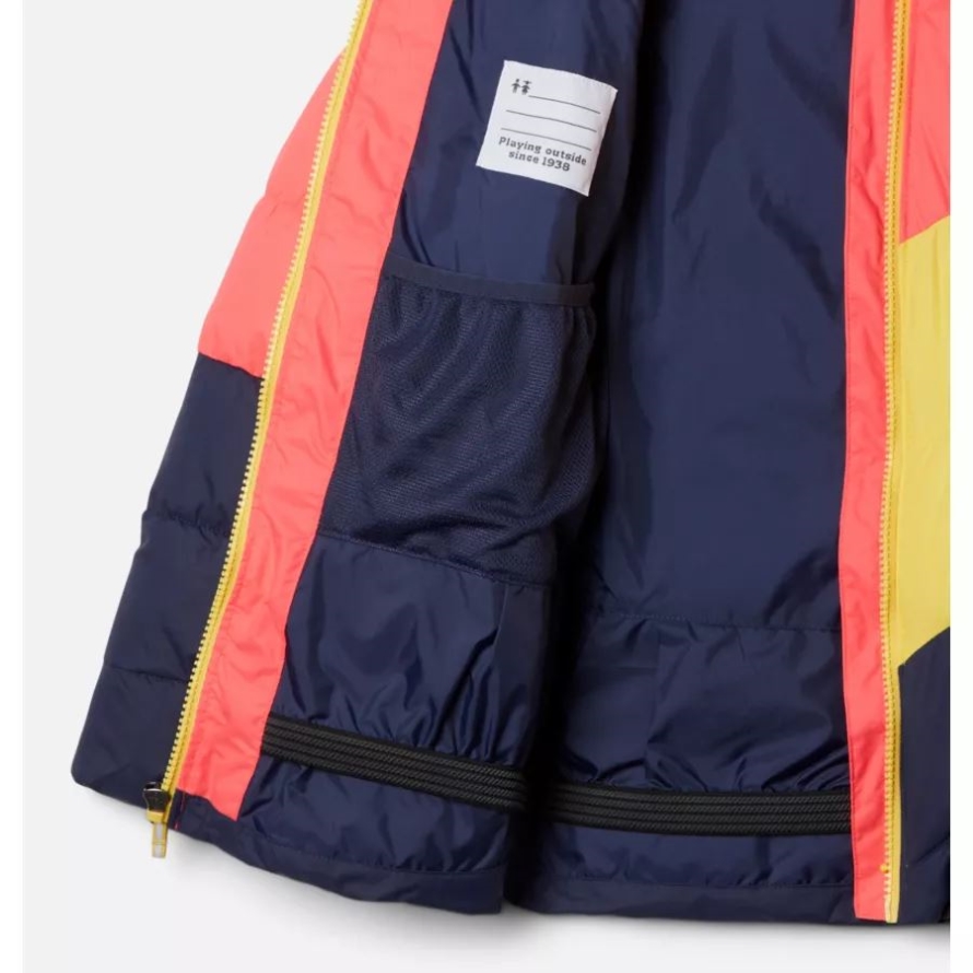 Neon Sunrise/Nocturnal/Sunglow Girls' Arctic Blast Jacket Columbia
