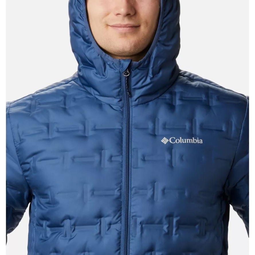 Night Tide Columbia Men's Delta Ridge Down Hooded Jacket