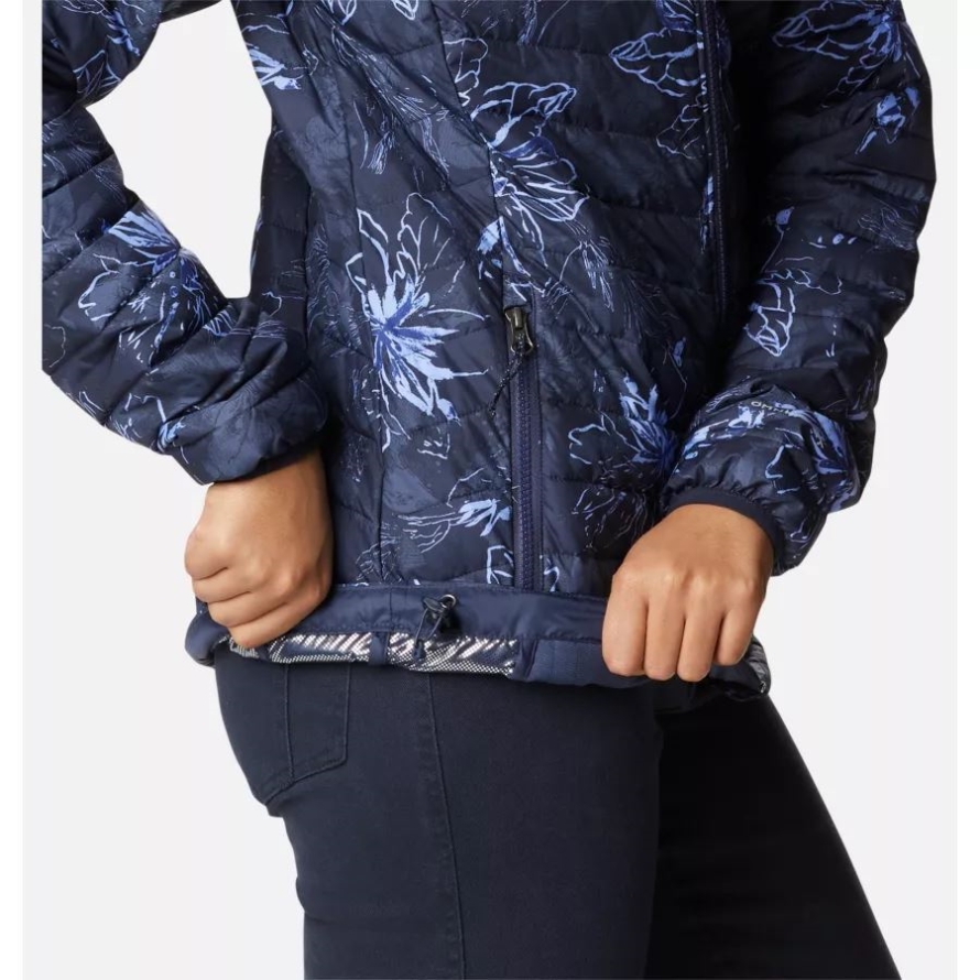 Nocturnal Aurelian Print Columbia Women's Powder Lite Hooded Jacket