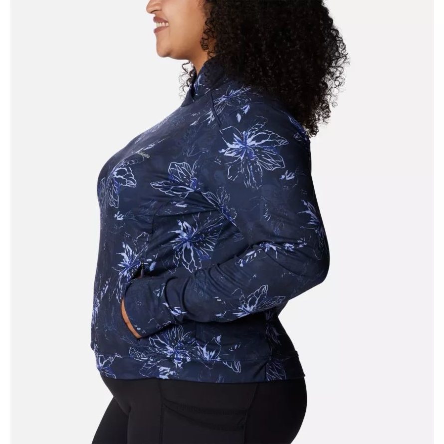 Nocturnal Aurelian Print Women's Weekend Adventure Pullover Plus Size Columbia