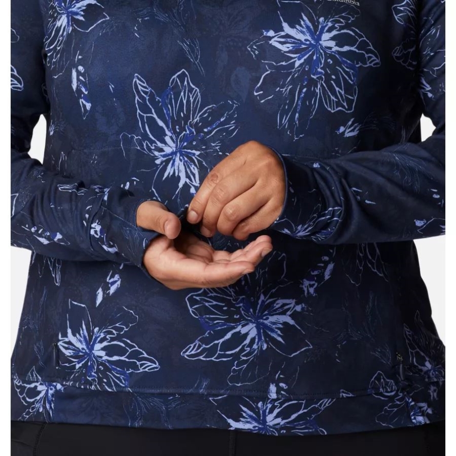 Nocturnal Aurelian Print Women's Weekend Adventure Pullover Plus Size Columbia