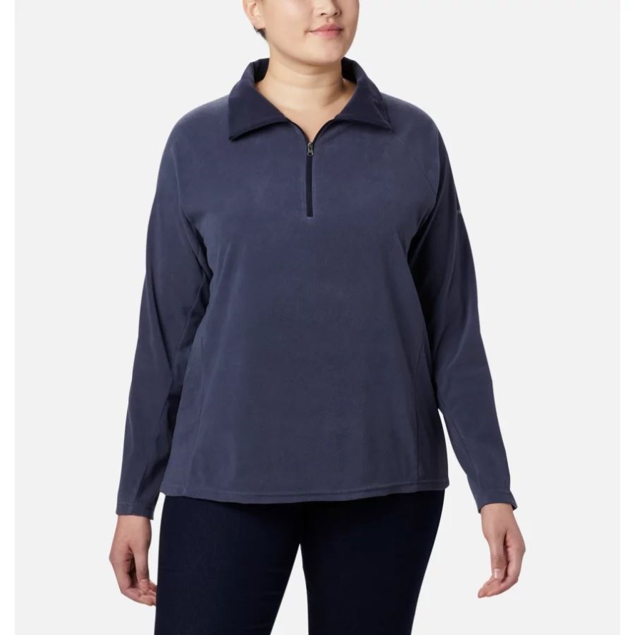 Nocturnal Columbia Women's Glacial IV 1/2 Zip Plus Size