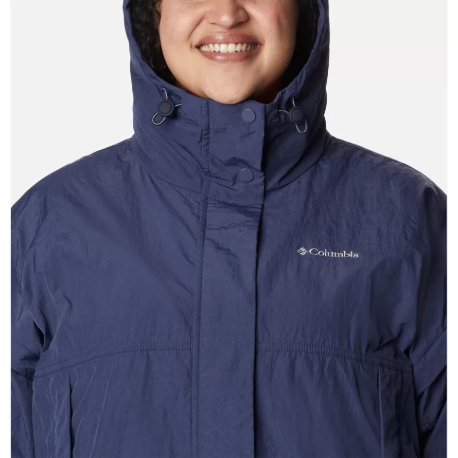 Nocturnal Columbia Women's Laurelwoods Interchange Jacket Plus Size