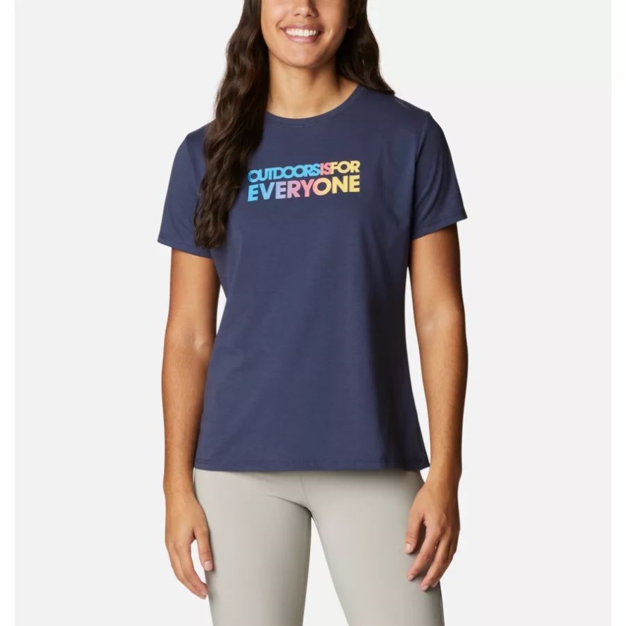 Nocturnal/Everyone Outdoors Gradient Women's Sun Trek Graphic T-Shirt Columbia
