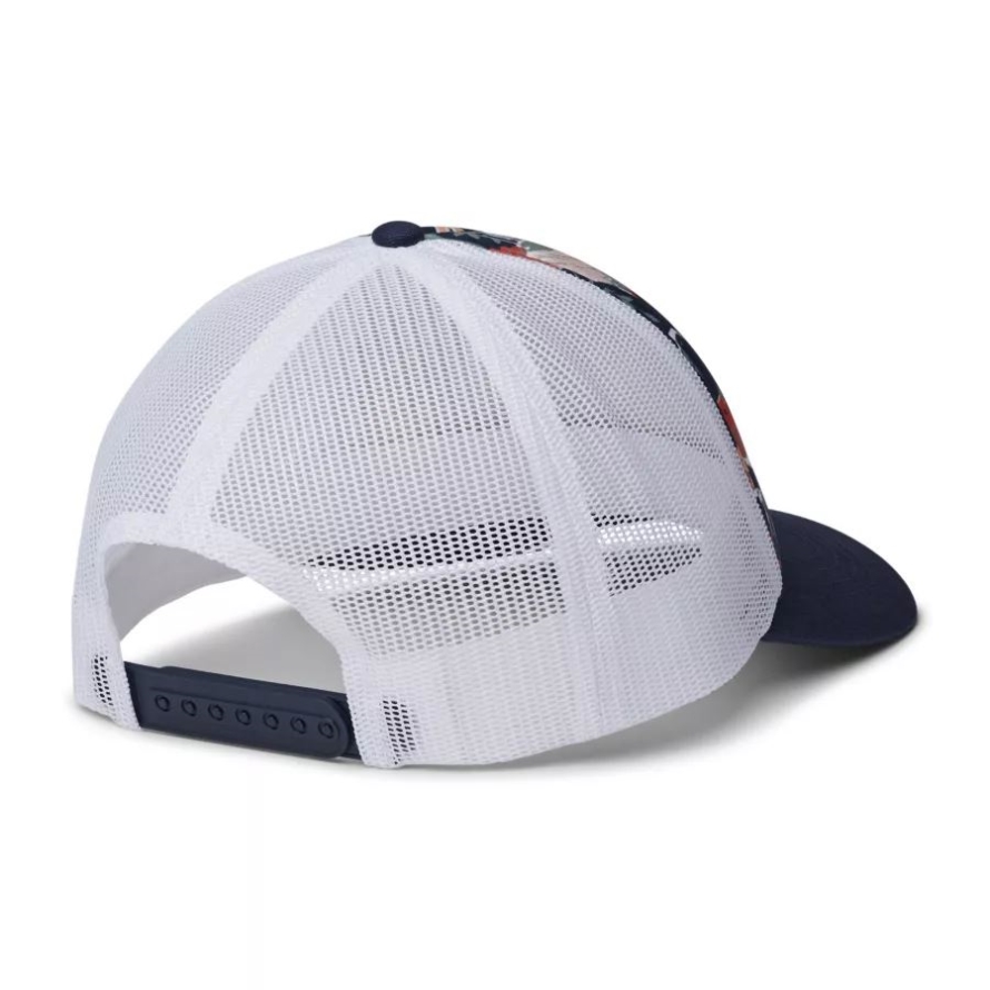 Nocturnal Floral/Nocturnal/White/Logo Columbia Women's Columbia Mesh Hat