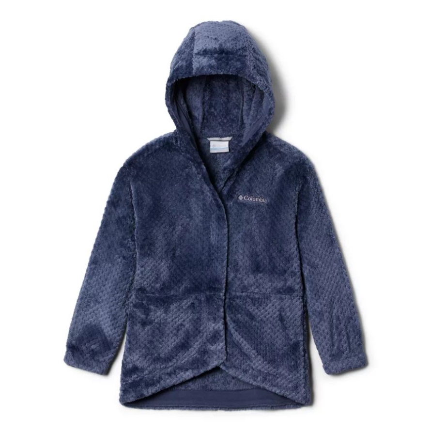 Nocturnal Girls' Fire Side II Long Sherpa Fleece Jacket Columbia