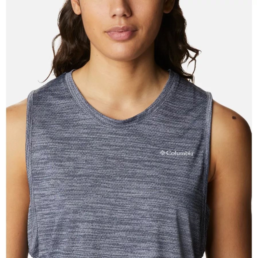 Nocturnal Heather Columbia Women's Alpine Chill Zero Tank