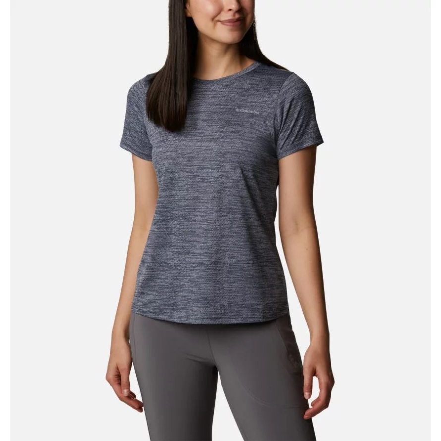 Nocturnal Heather Columbia Women's Alpine Chill Zero Technical T-Shirt