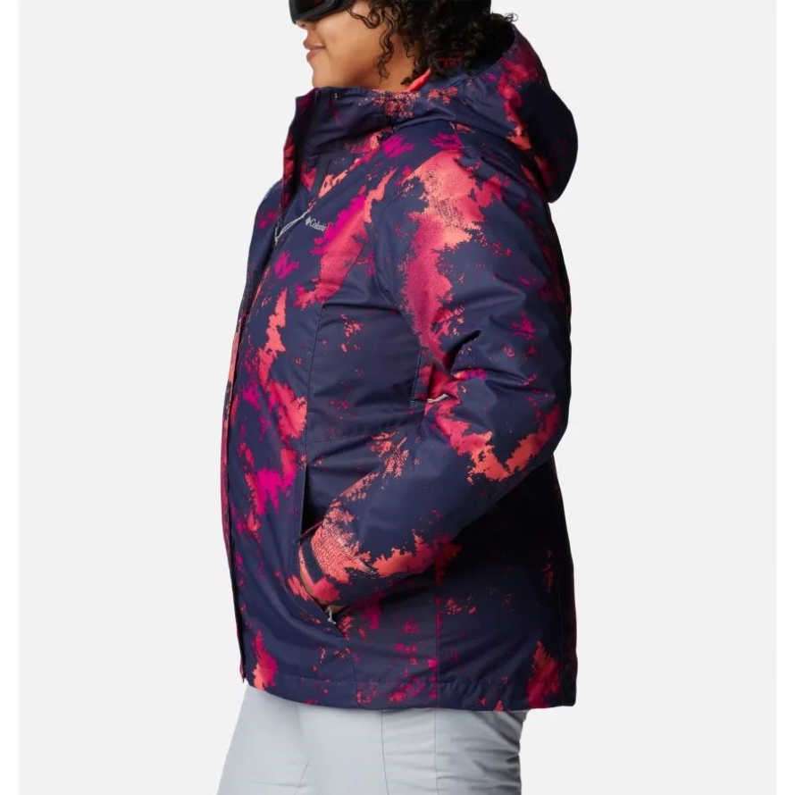 Nocturnal Lookup Print Women's Whirlibird IV Interchange Jacket Plus Size Columbia