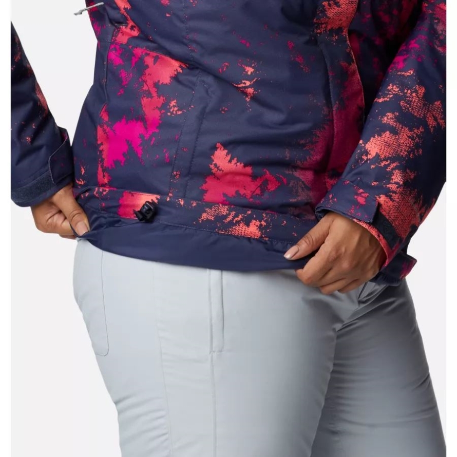 Nocturnal Lookup Print Women's Whirlibird IV Interchange Jacket Plus Size Columbia