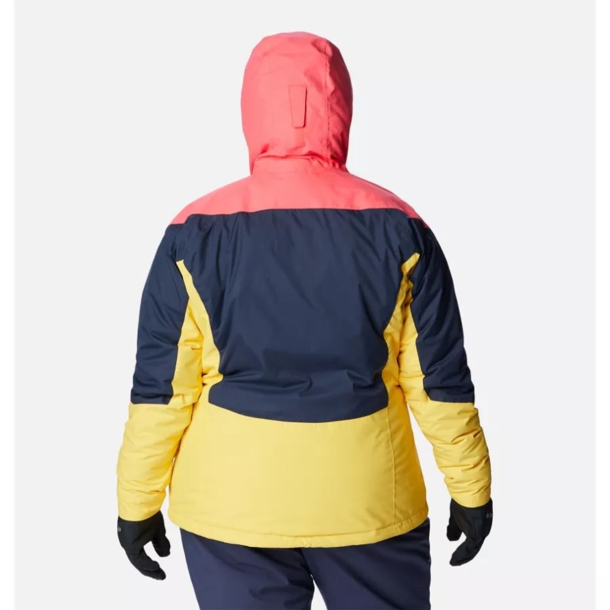 Nocturnal/Neon Sunrise/Sun Glow Women's Rosie Run Insulated Jacket Plus Size Columbia