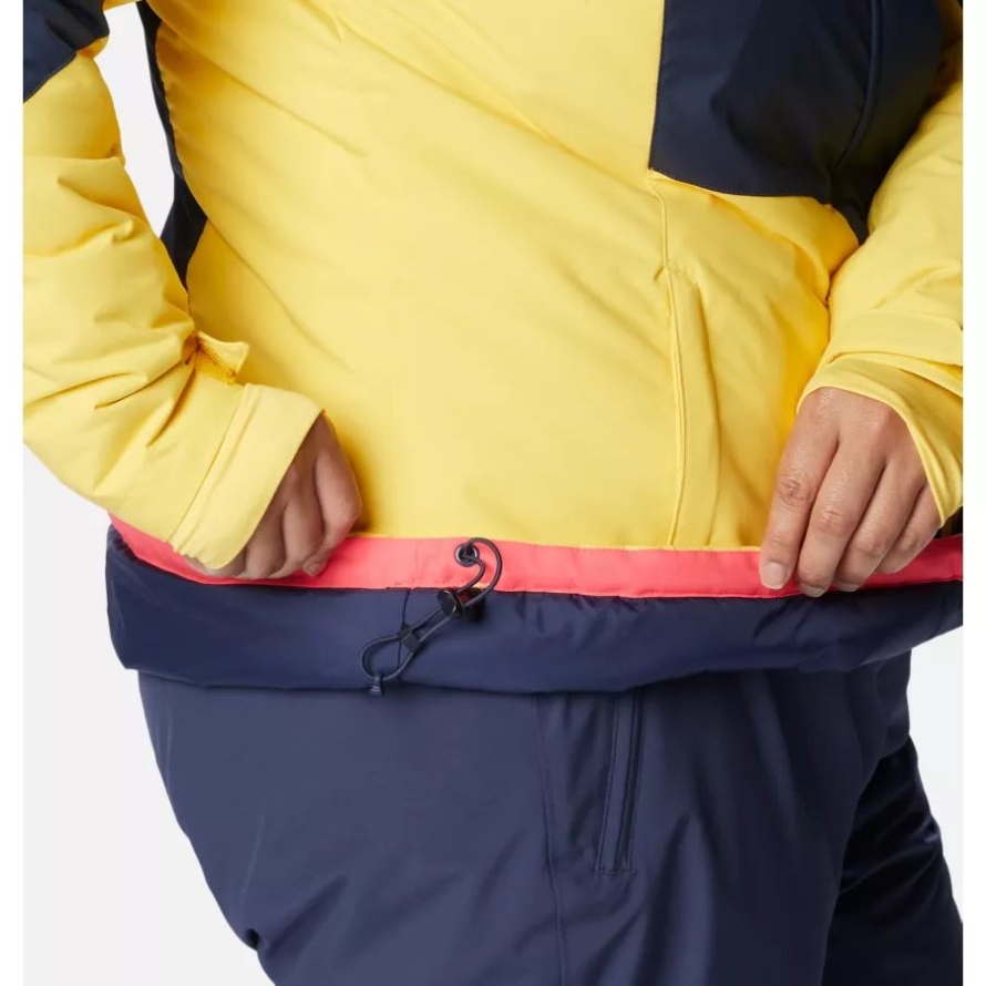 Nocturnal/Neon Sunrise/Sun Glow Women's Rosie Run Insulated Jacket Plus Size Columbia