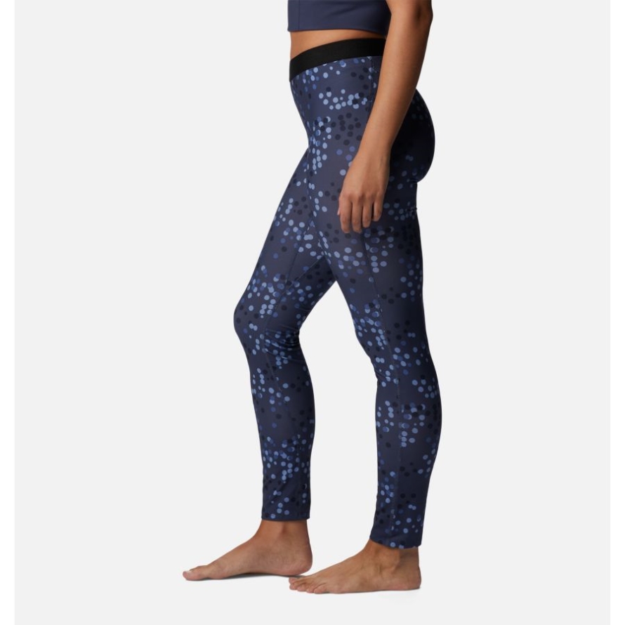 Nocturnal Polka Dot Print Women's Midweight Baselayer Tights Columbia