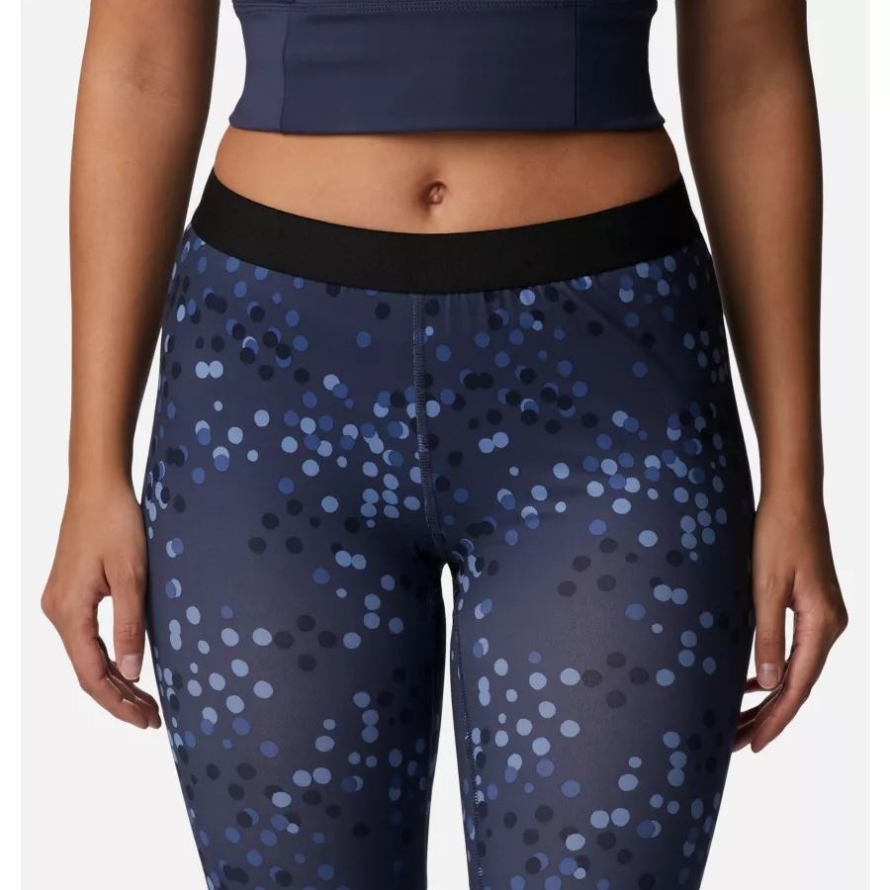 Nocturnal Polka Dot Print Women's Midweight Baselayer Tights Columbia