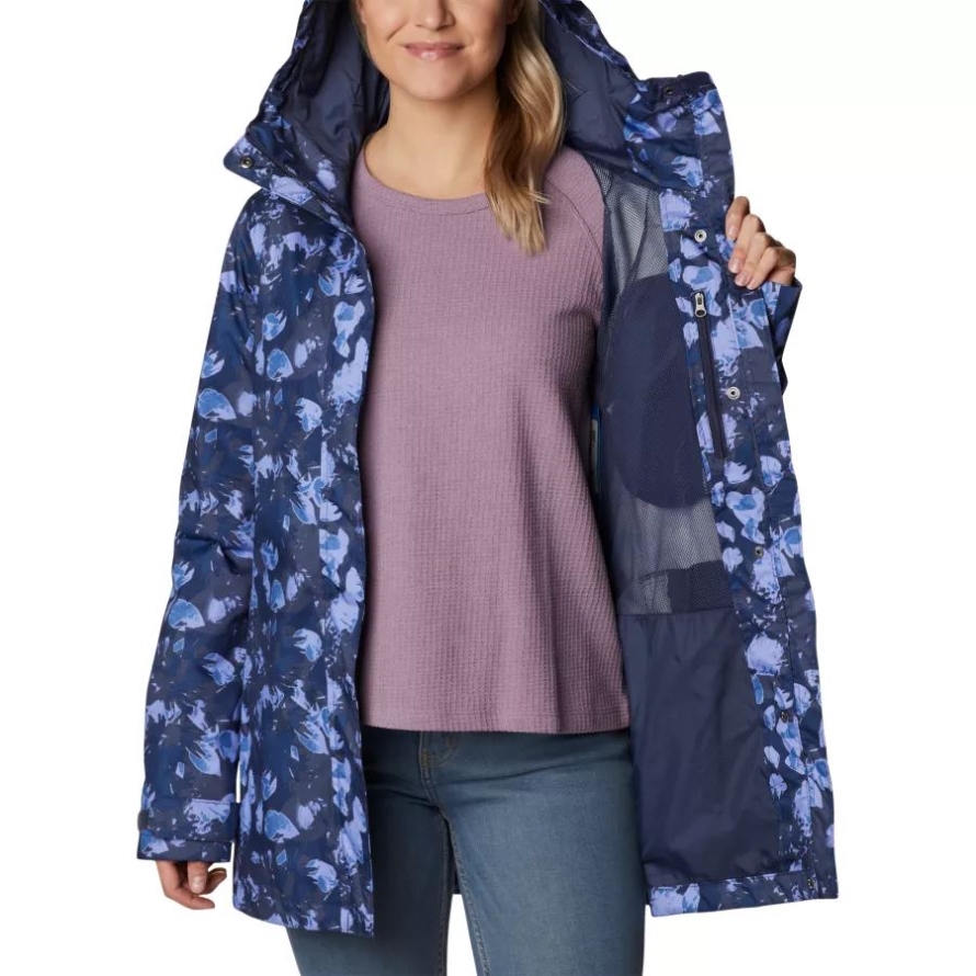 Nocturnal Solarized Tonal Columbia Women's Splash A Little II Jacket