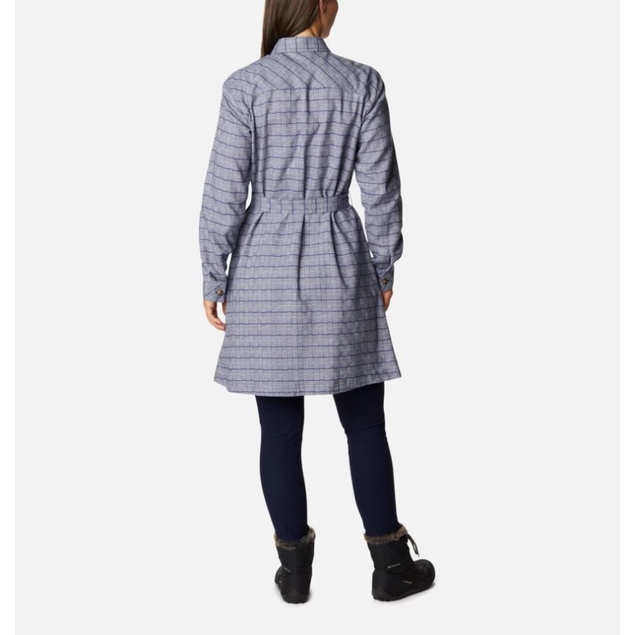 Nocturnal Twill Women's Holly Hideaway Flannel Dress Columbia
