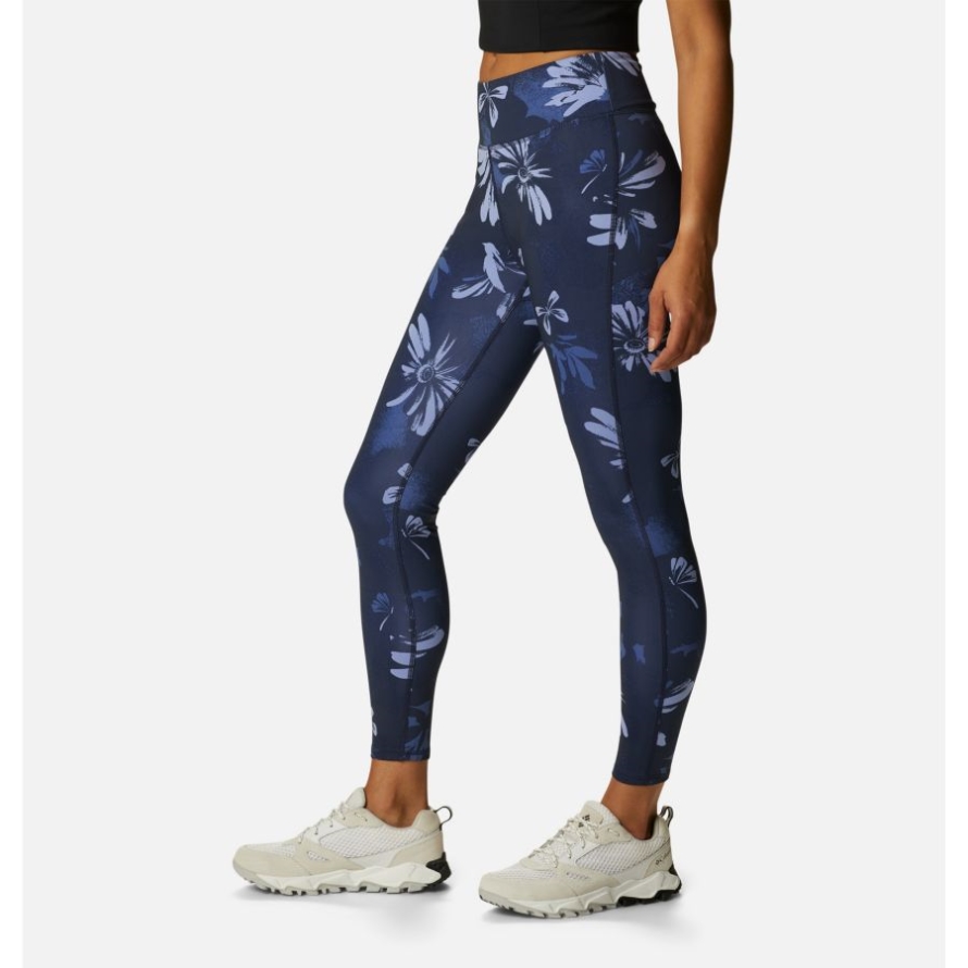 Nocturnal Typhoon Bloom Women's Columbia Lodge Print 7/8 Tights Columbia