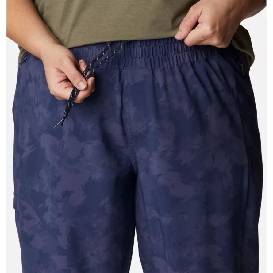 Nocturnal Typhoon Blooms Women's Pleasant Creek Joggers Plus Size Columbia
