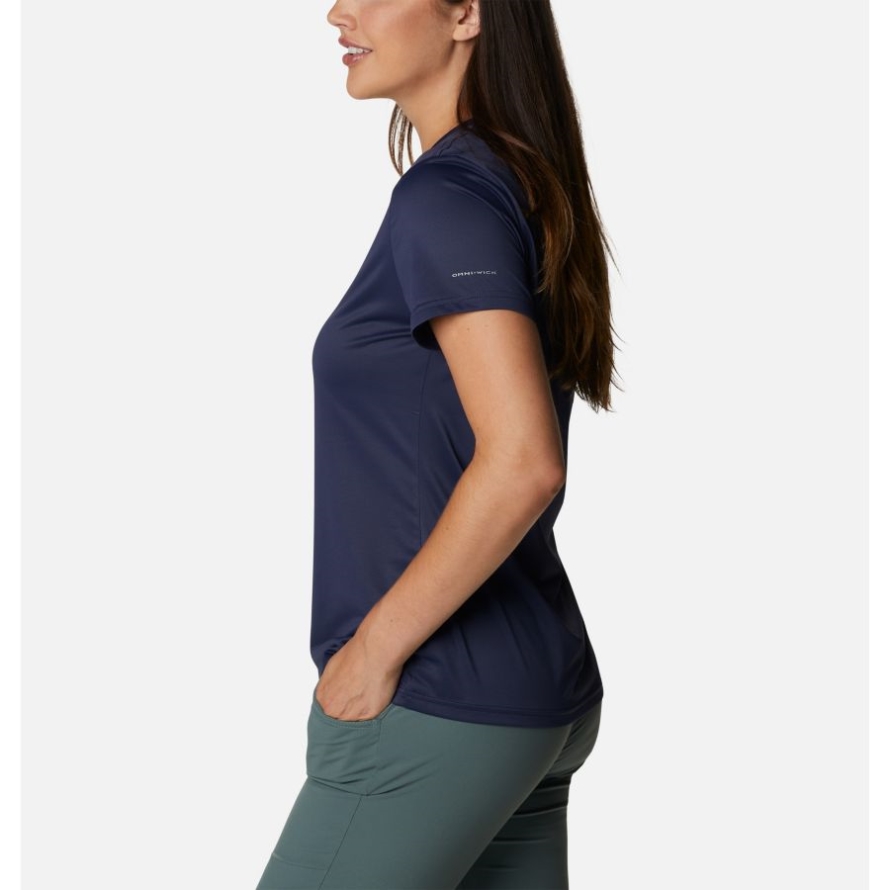 Nocturnal Women's Columbia Hike Short Sleeve Crew Shirt Columbia