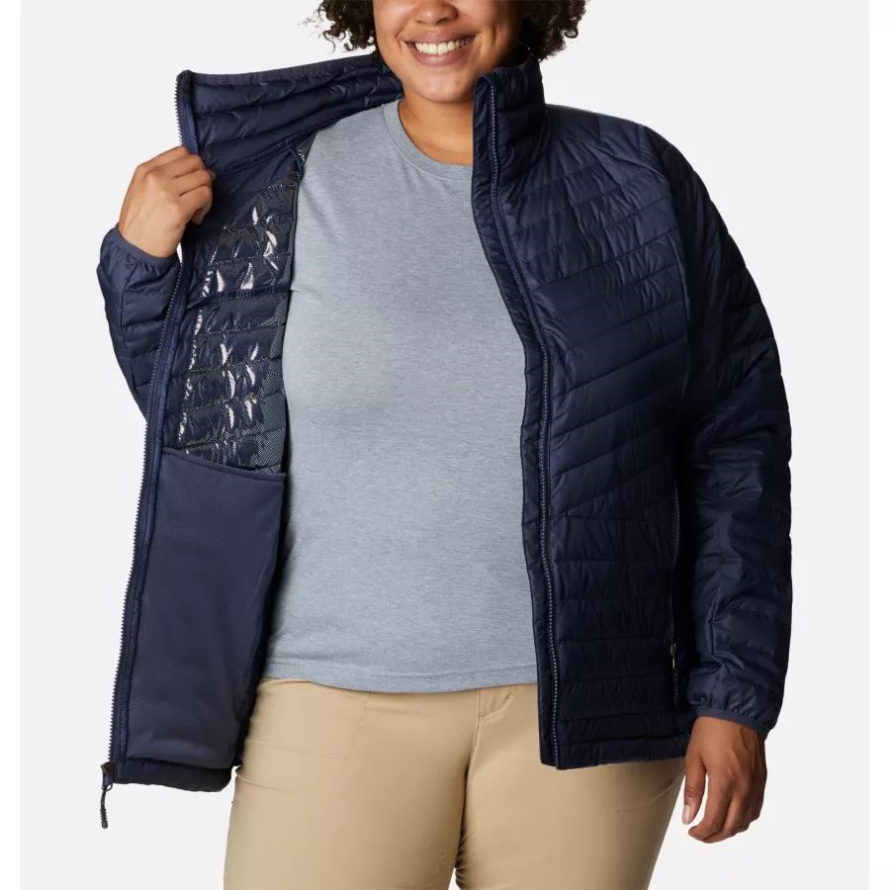 Nocturnal Women's Powder Lite II Full Zip Insulated Jacket Plus Size Columbia