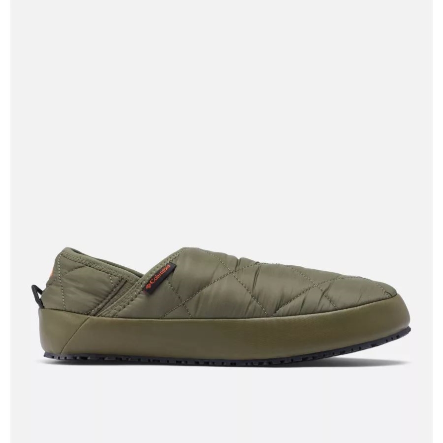 Nori/Spark Orange Columbia Men's Omni-Heat Lazy Bend Moc Slipper