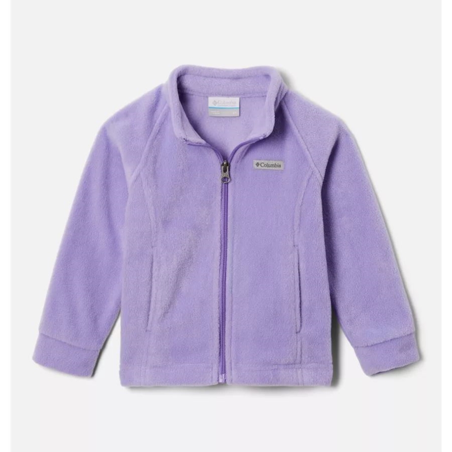 Paisley Purple Columbia Girls' Toddler Benton Springs Fleece Jacket